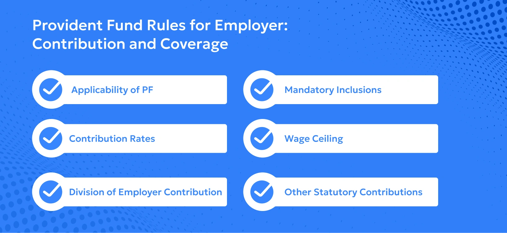 provident fund rules for employer