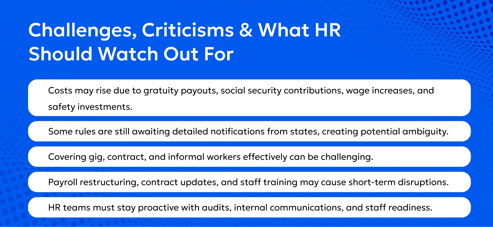 New labour code in India