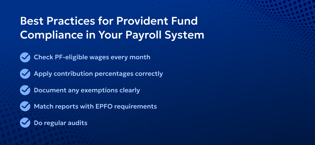 New Provident Fund Rules