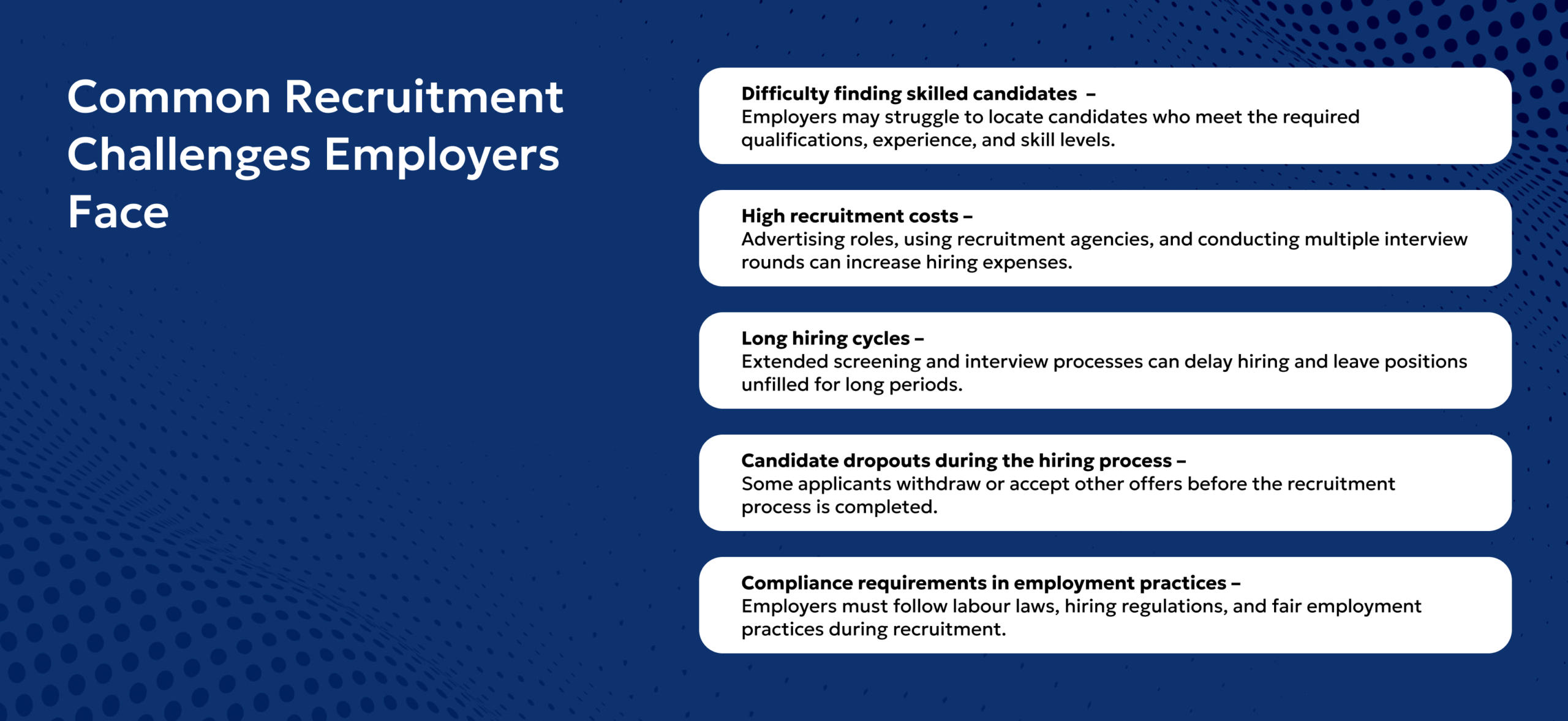 Types of Recruitment
