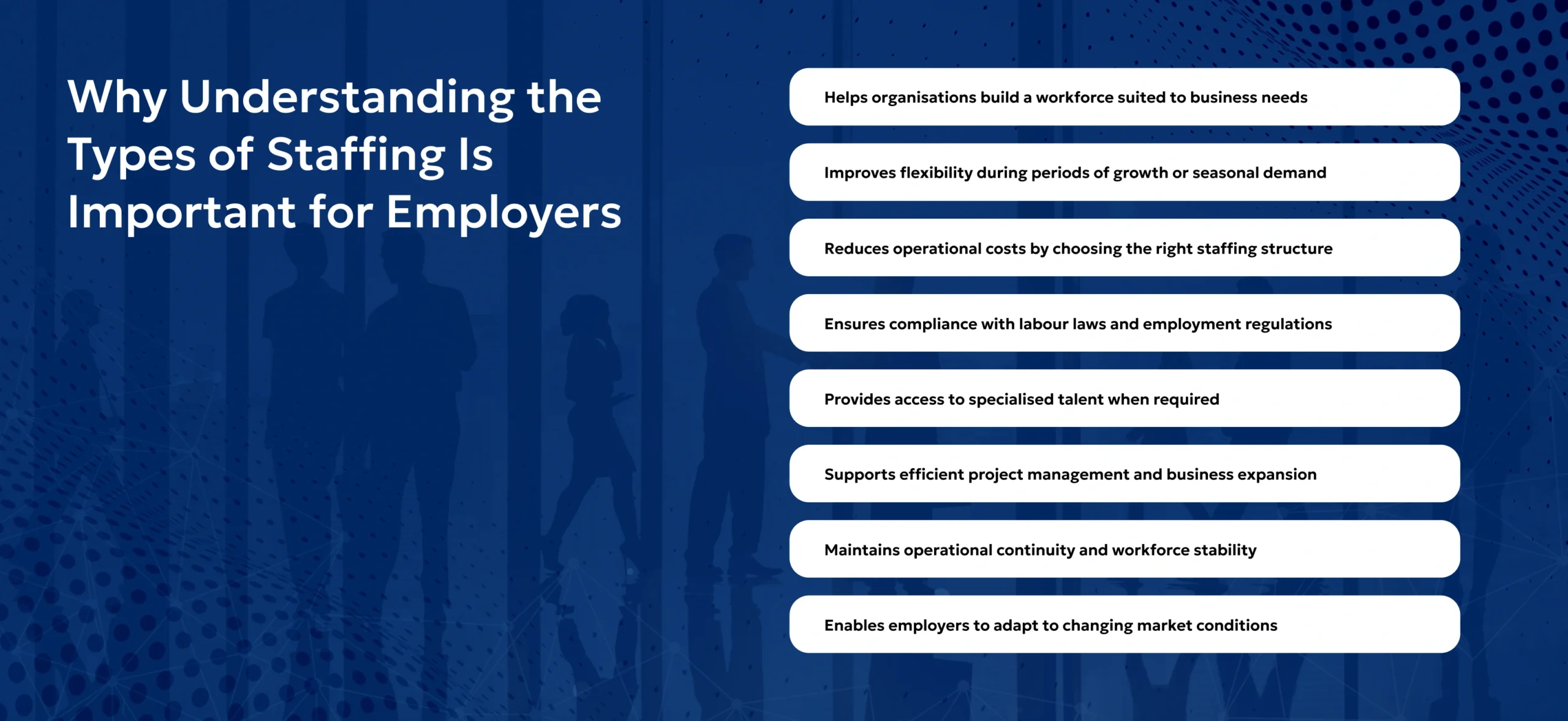 types of staffing