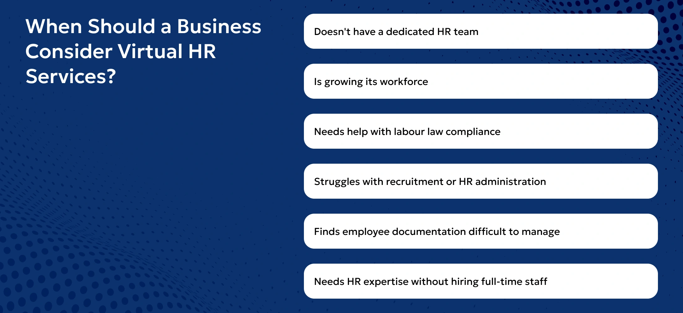 Benefits of Virtual HR Services for Modern Employers